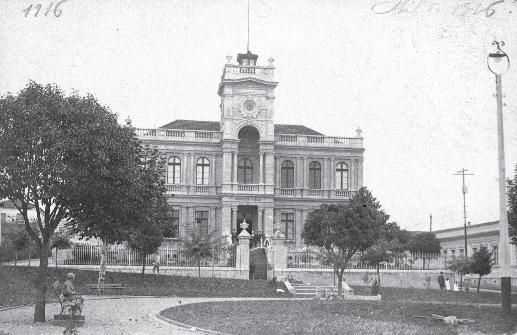 Prédio do Ginásio Paranaense e da Escola Normal - 1916