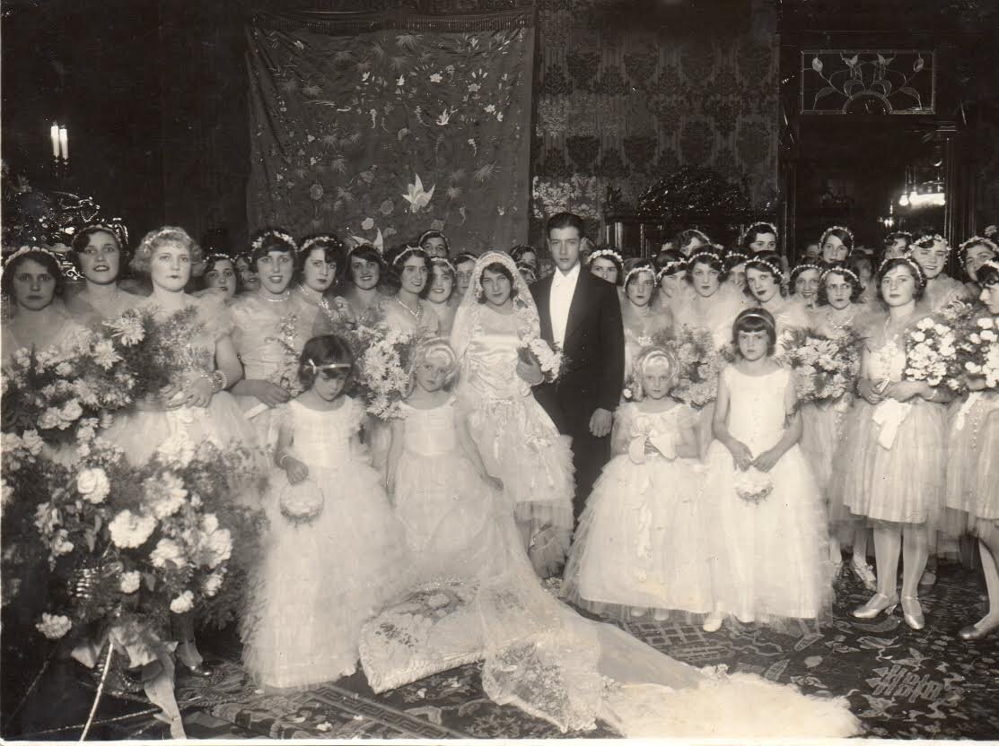 Casamento de Flora e Bento Munhoz da Rocha Netto - 1929