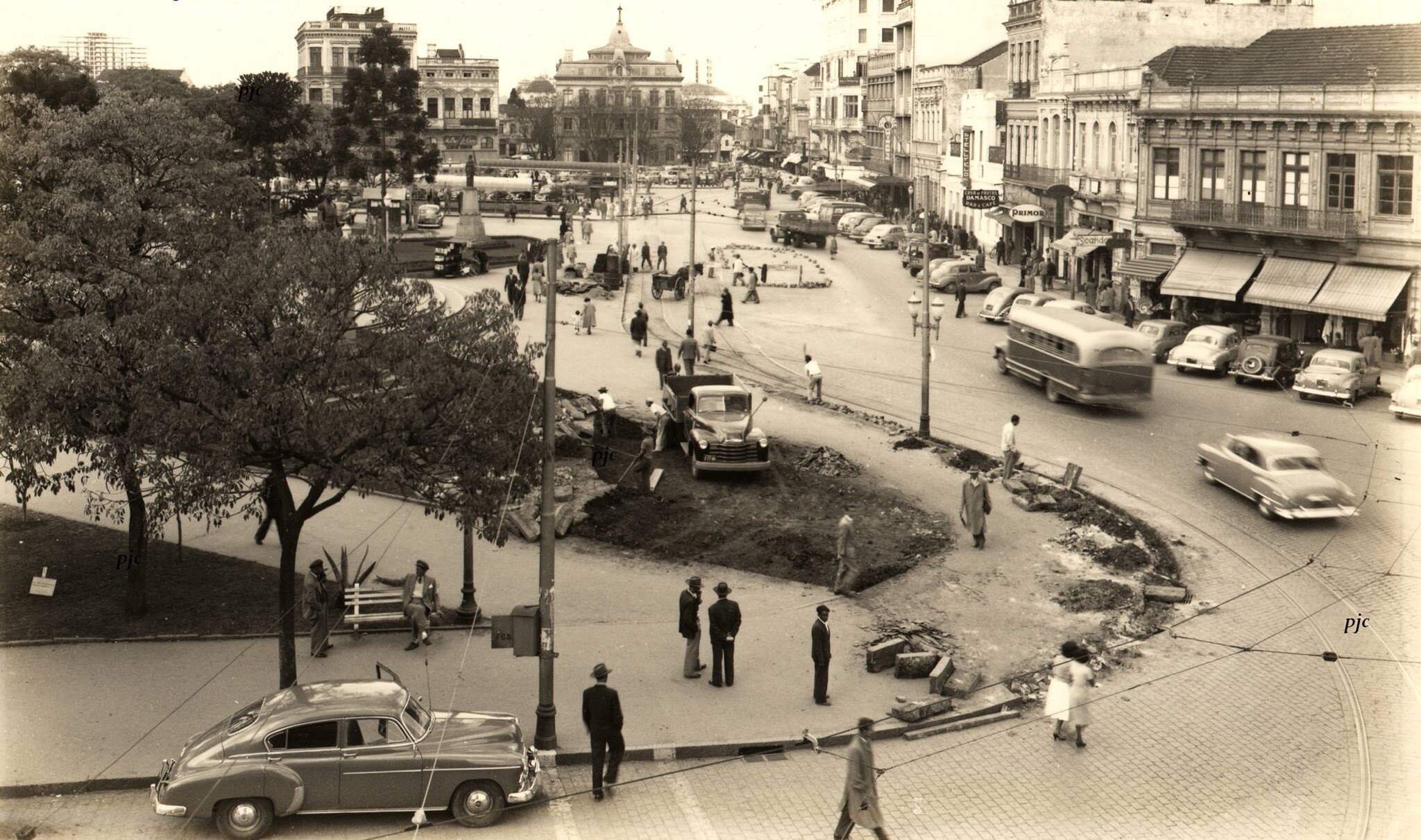 Praça Tiradentes – 1952