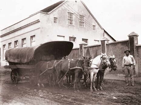 Carroção na estrada do Mato Grosso - Década de 1880