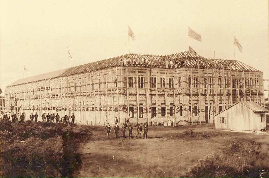 Construção do Hospício Nossa Senhora da Luz – Década de 1890