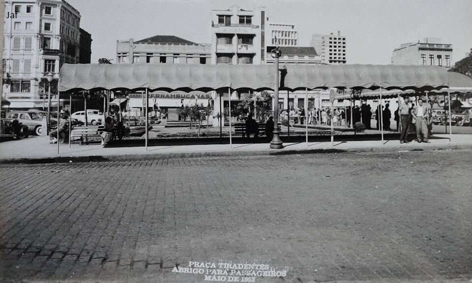 Praça Tiradentes - 1952