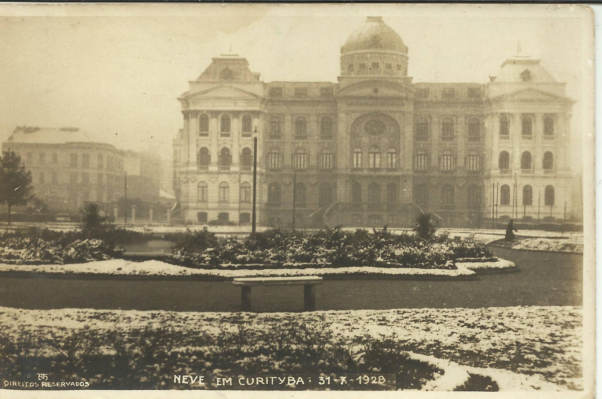 Neve em Curitiba - 1928