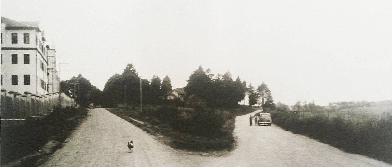 Encontro da avenida São José com a Affonso Camargo - Década de 1940