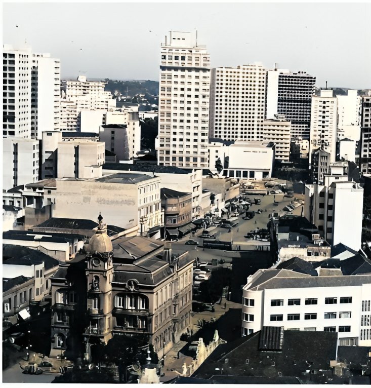 Cenário urbano - década de 1960