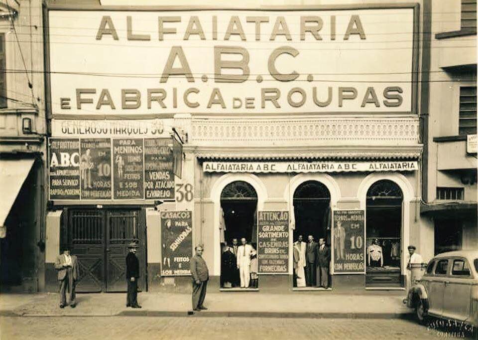 Antiga Alfaiataria e Fábrica de Roupas A.B.C. - Década de 1940