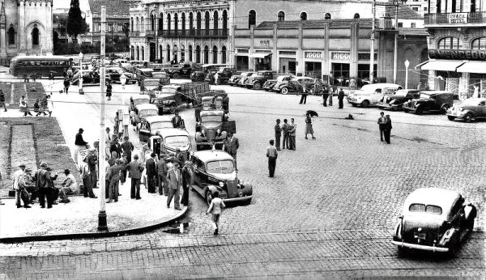 Praça Tiradentes - 1943