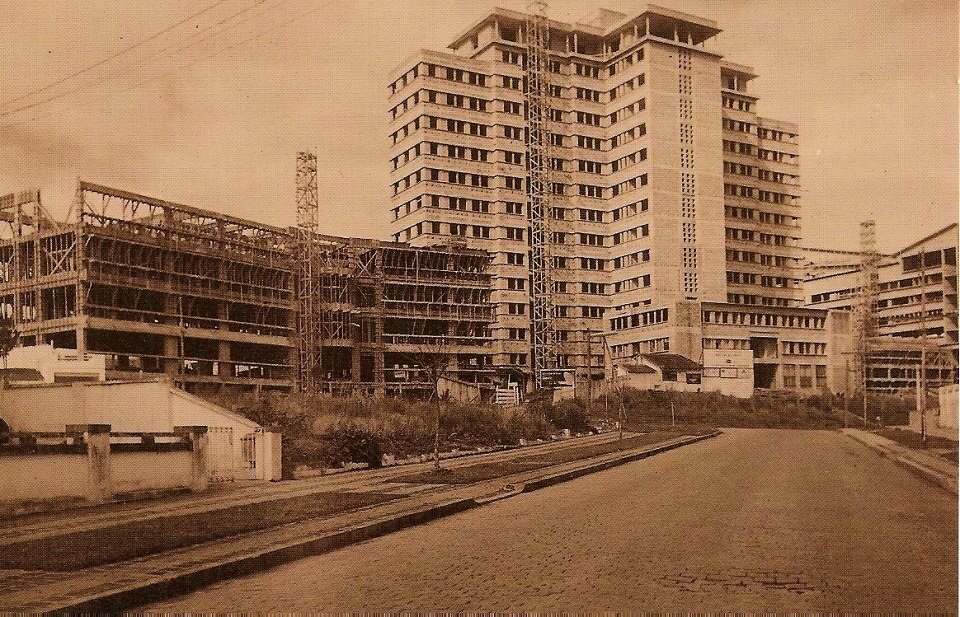 Construção do HC UFPR - 1959