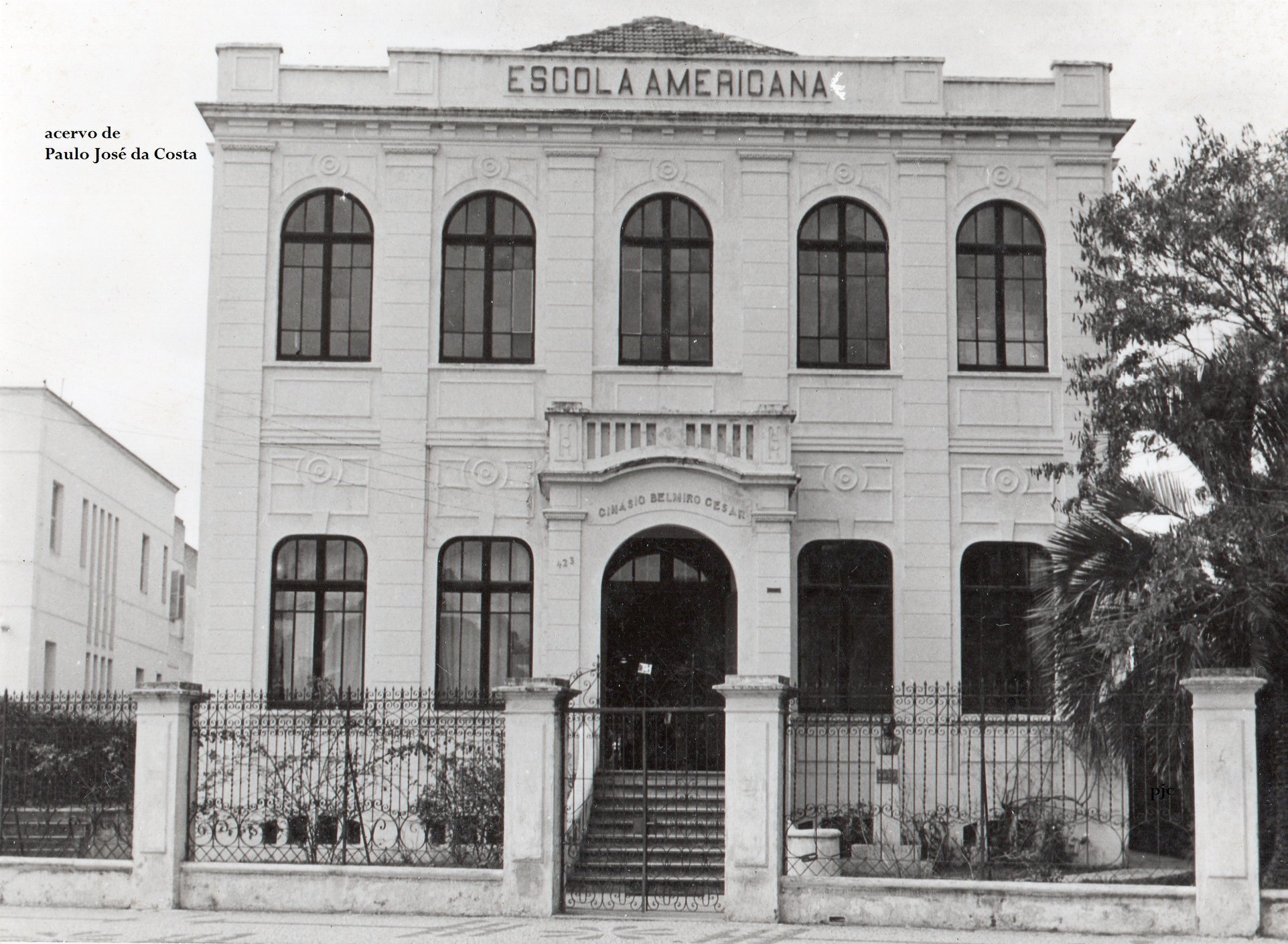 Escola Americana de Curitiba - Década de 1940