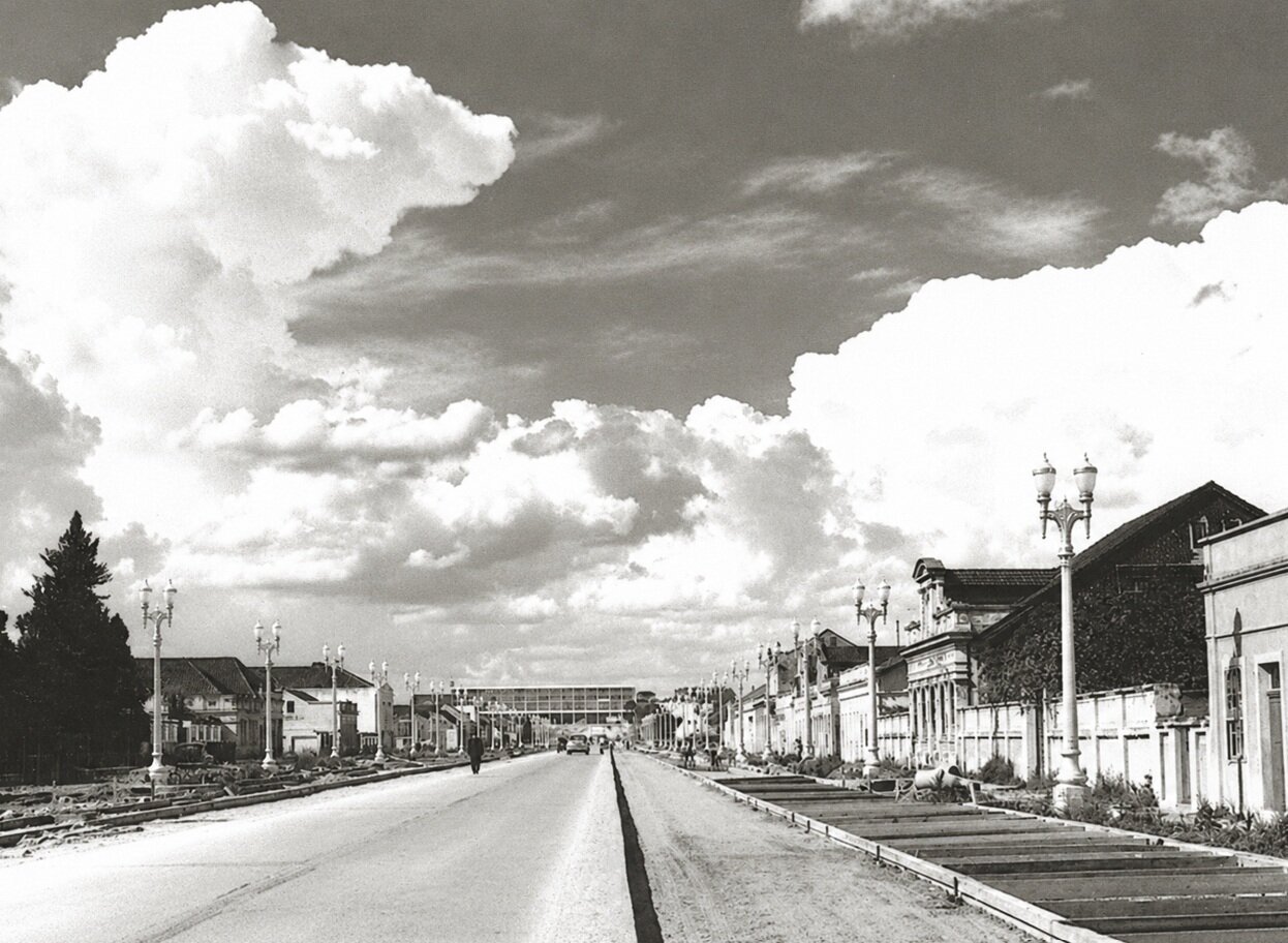 Avenida Cândido de Abreu - Década de 1950