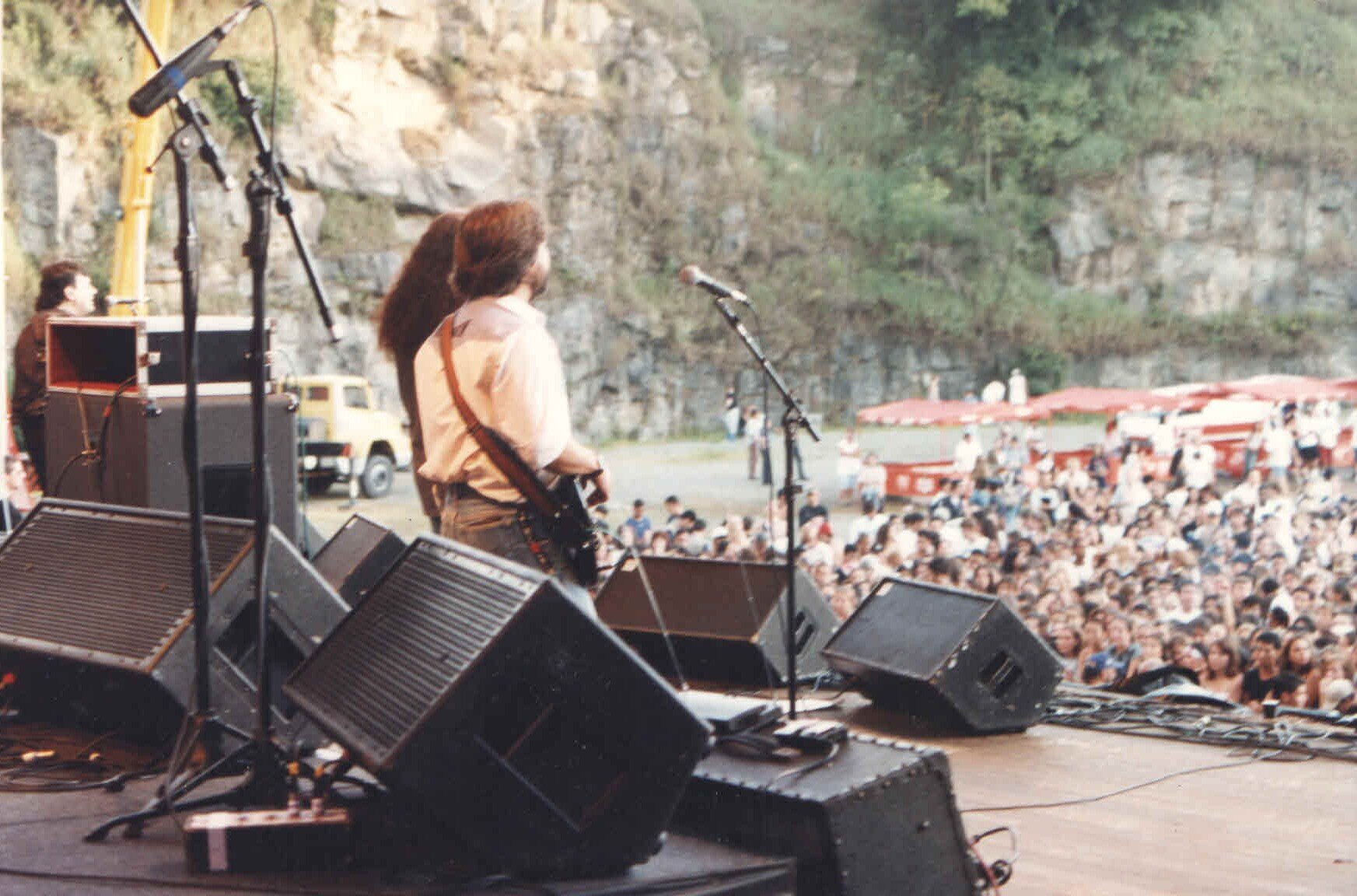 Show do Blindagem no evento “Parceiros de Paulo Leminski” - 1989