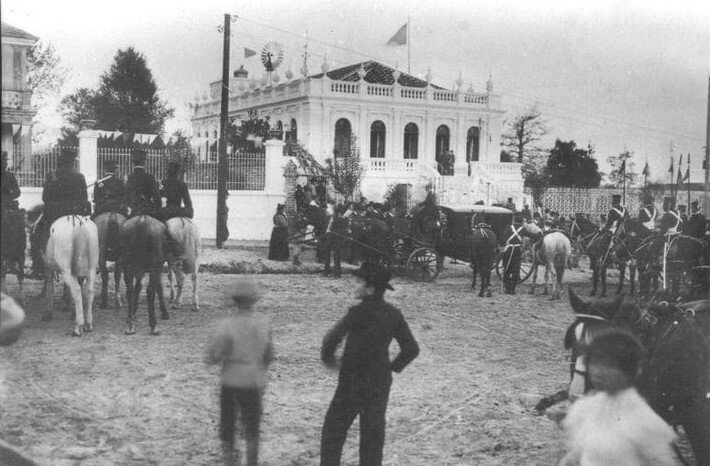 Hospedagem do presidente Afonso Pena no Palacete dos Leões – 1906 