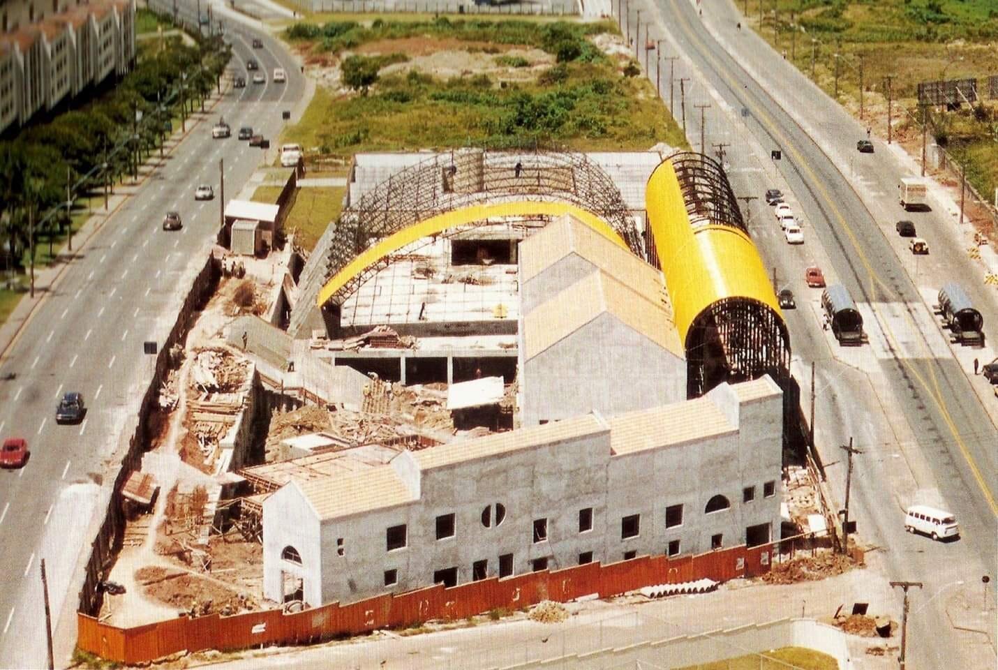 Construção da rua da Cidadania do Boa Vista - 1995