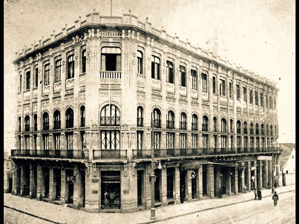 Antiga sede do Clube Curitibano – Década de 1930 