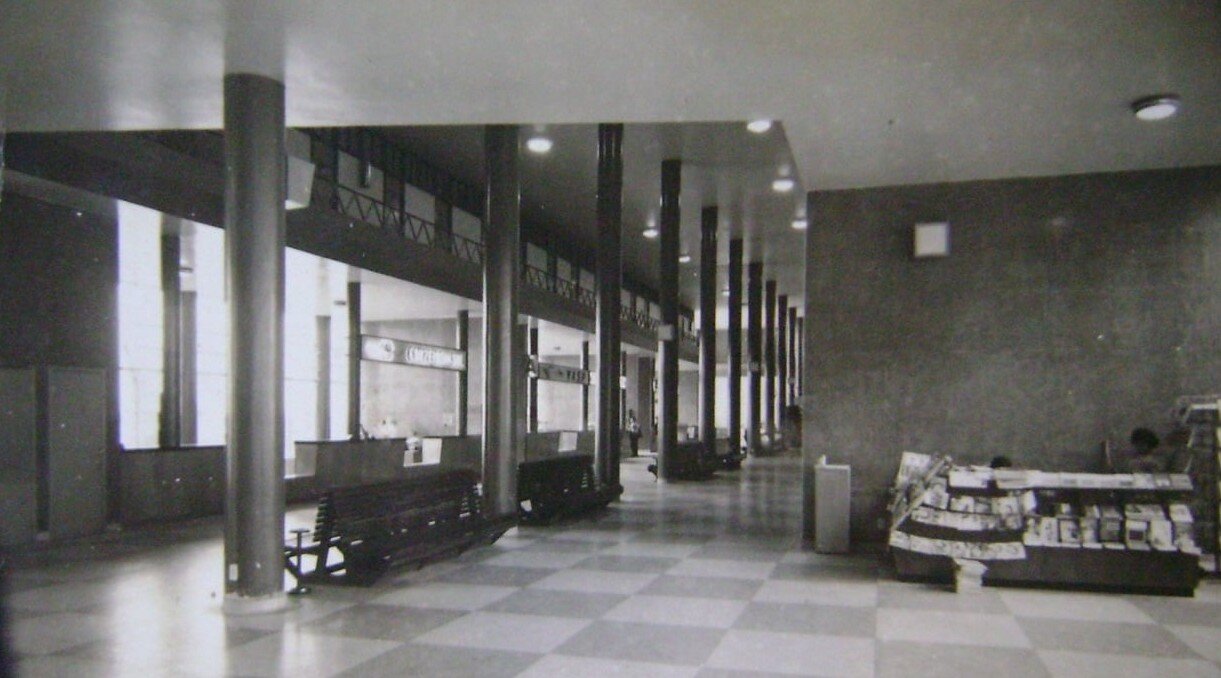 Saguão Aeroporto Afonso Pena - Década de 1960