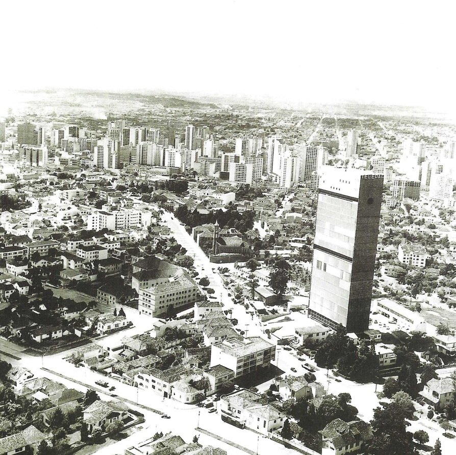 Prédio da Telepar - Década de 1970