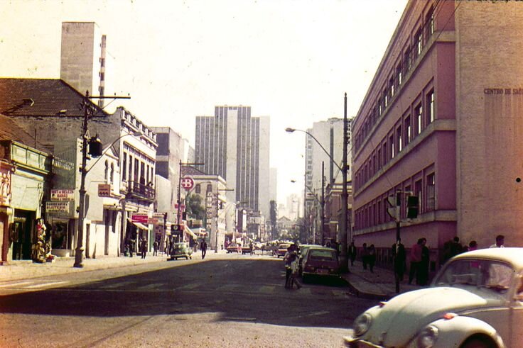 Rua André de Barros - 1970