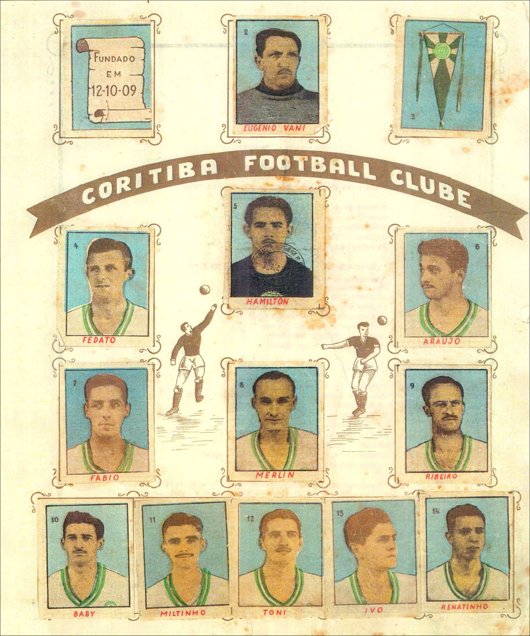 Balas Campeonato Coritiba Football Club - 1952