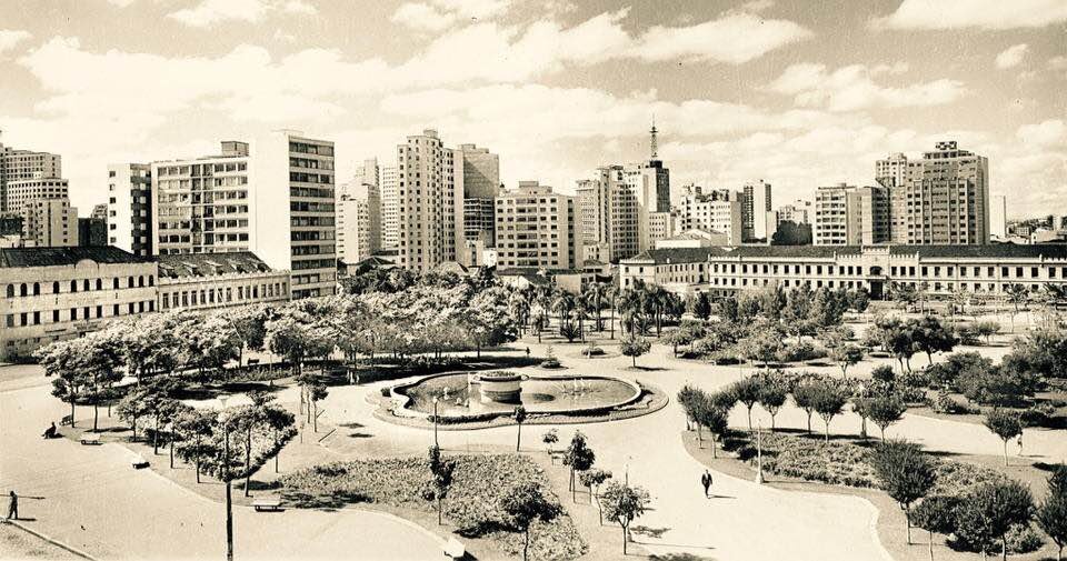 Cartão Postal da praça Rui Barbosa – Década de 1960