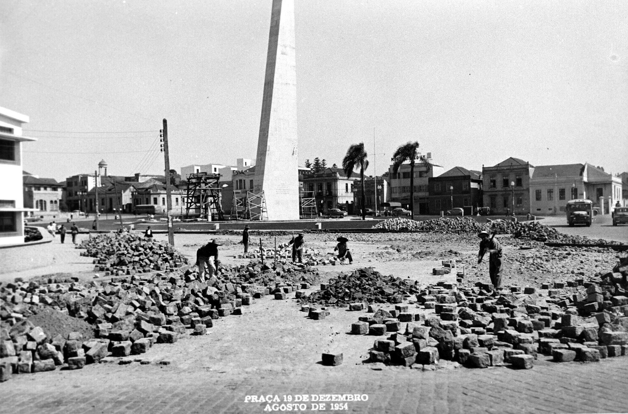 Praça 19 de Dezembro - 1954