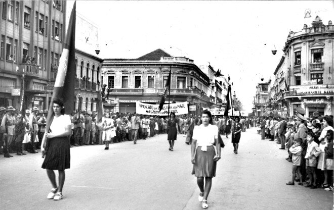 Desfile de 1º de maio - década de 1940