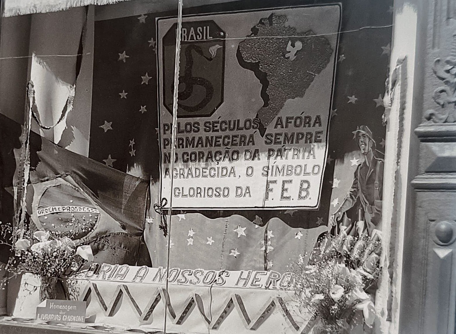 Homenagem aos pracinhas - 1945