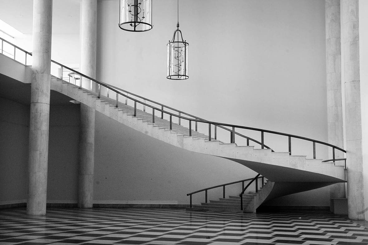 Escadaria do Palácio Iguaçu - Década de 2000