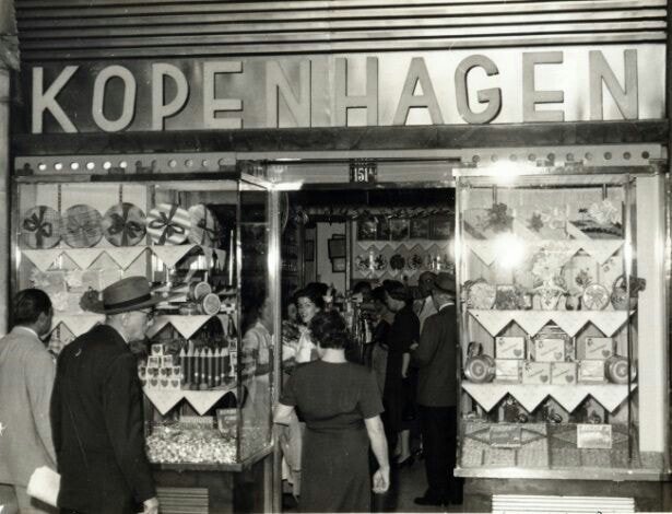 Loja da Kopenhagen - Década de 1970