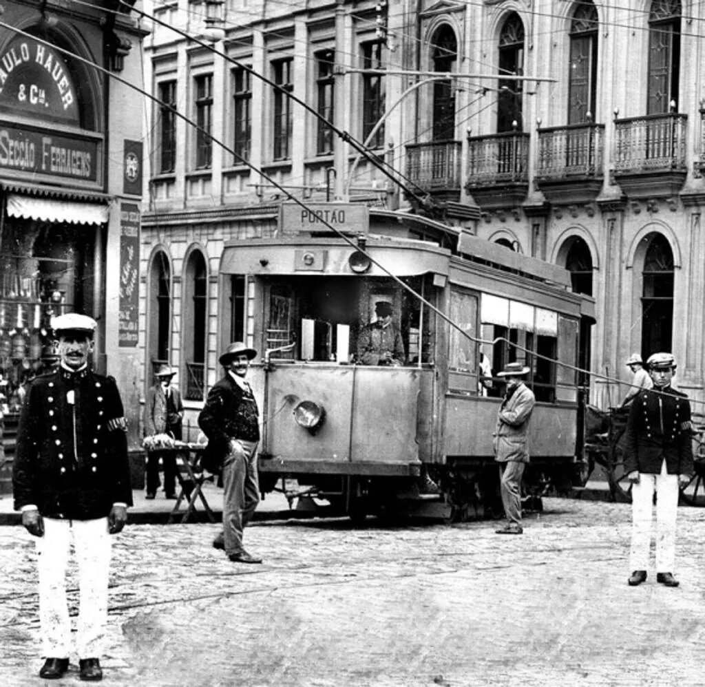 Bonde Elétrico Linha Portão - 1913