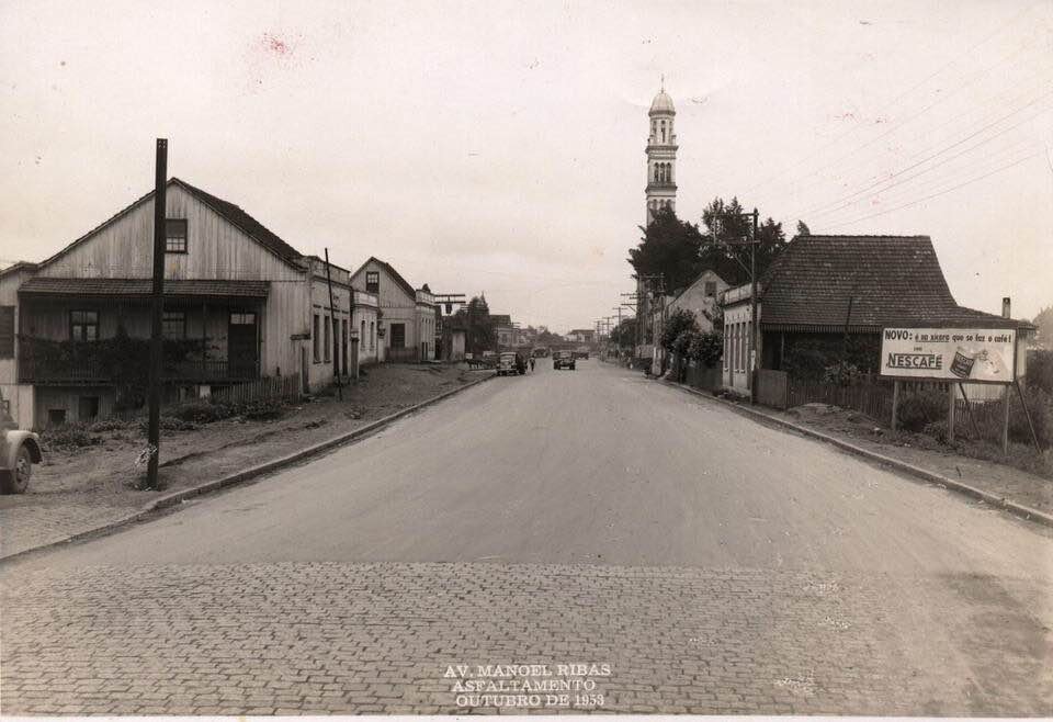 Avenida Manoel Ribas - 1953