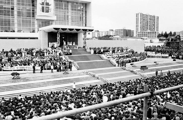 João Paulo II no Centro Cívico - 1980