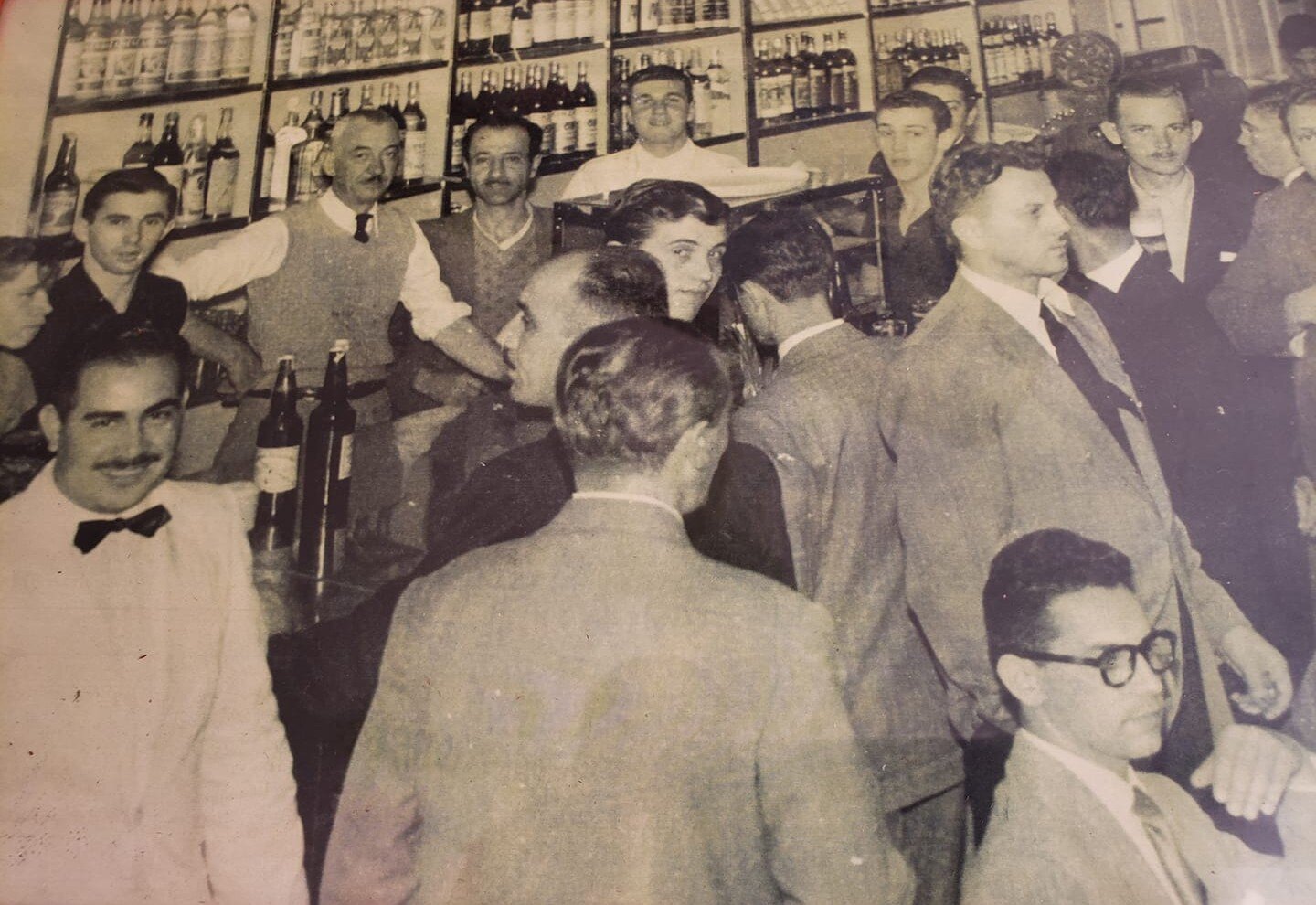 Inauguração Bar Stuart - 1954