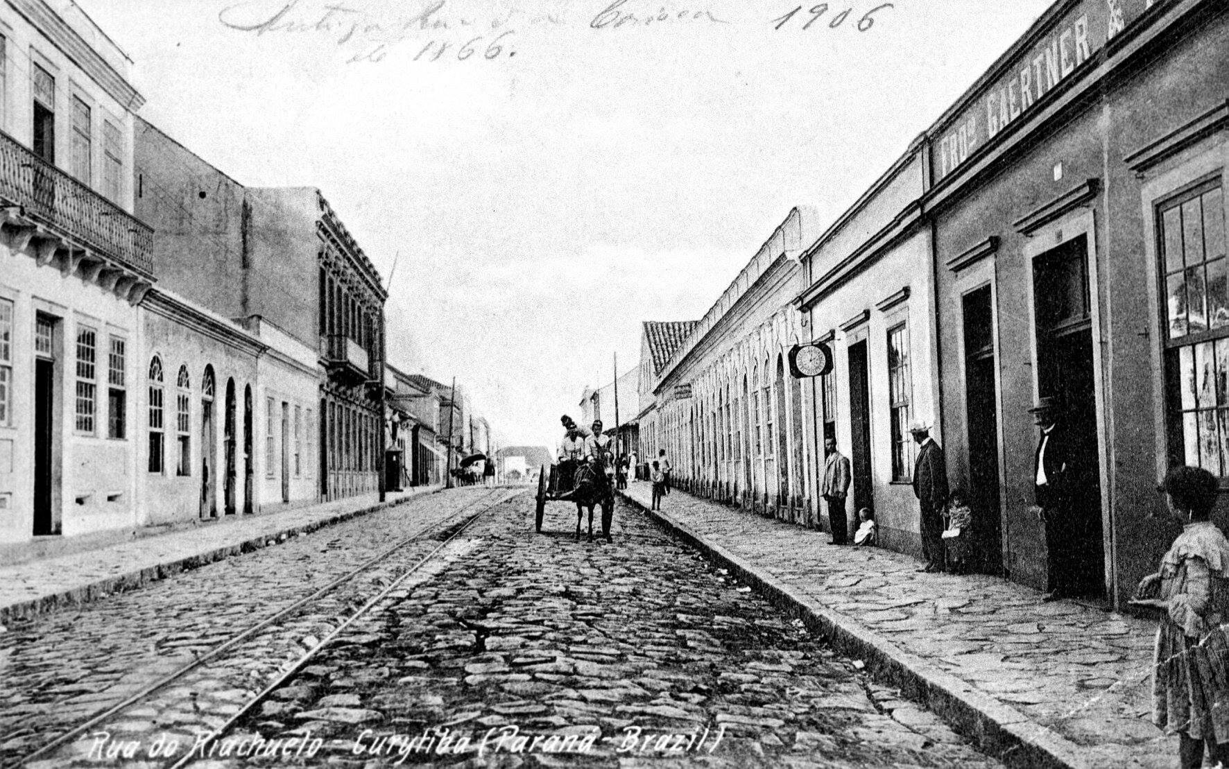 Rua Riachuelo – 1906