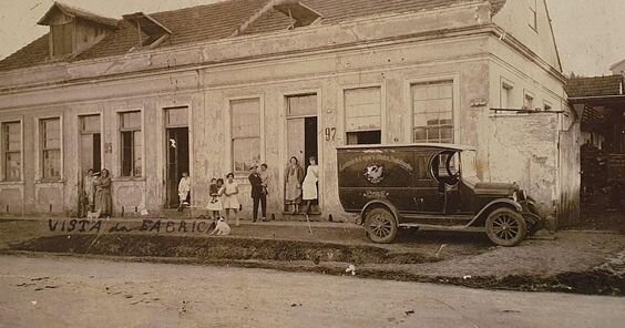 Antiga Fábrica e moinhos de Isaias Alberti - Década de 1920