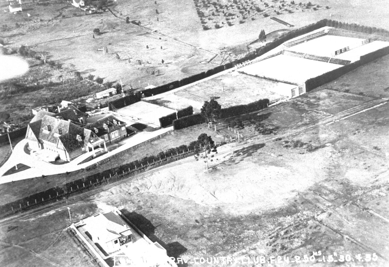 Vista aérea do Graciosa Country Club - 1935