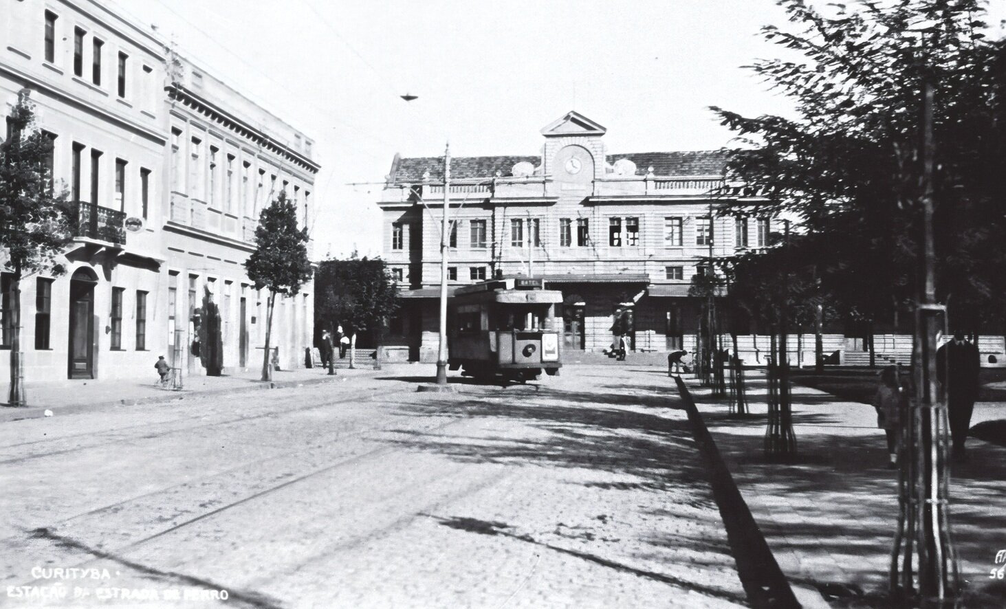 Estação Ferroviária de Curitiba - Década de 1920