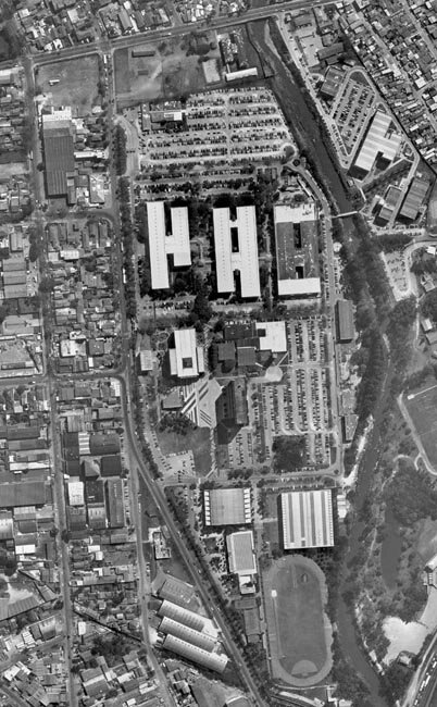 Região do Prado Velho onde está a PUC-PR - 1952
