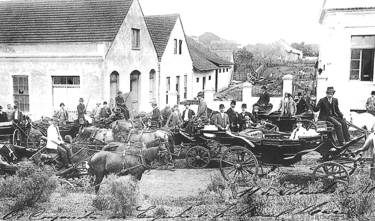 Visita ao Engenho Santa Graça - 1911