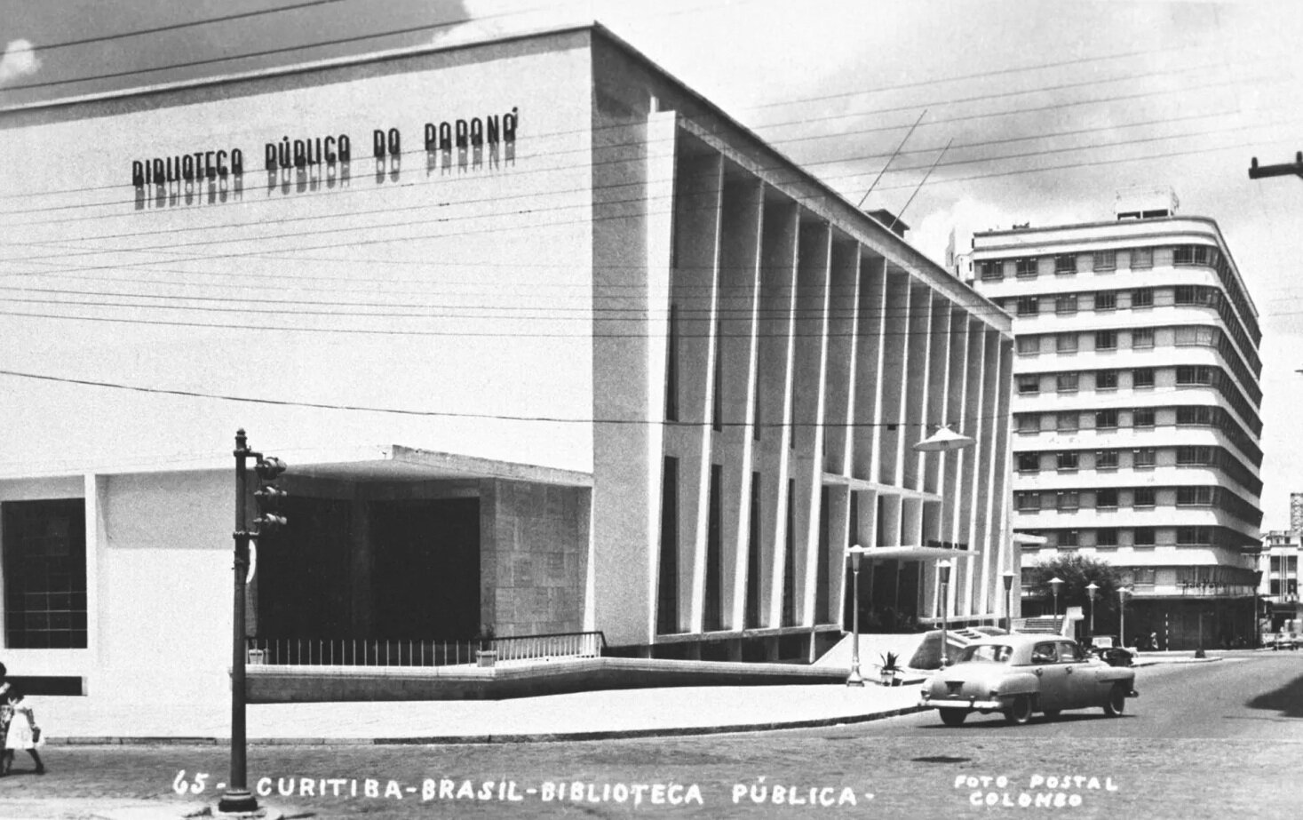 Biblioteca Pública do Paraná - Década de 1960