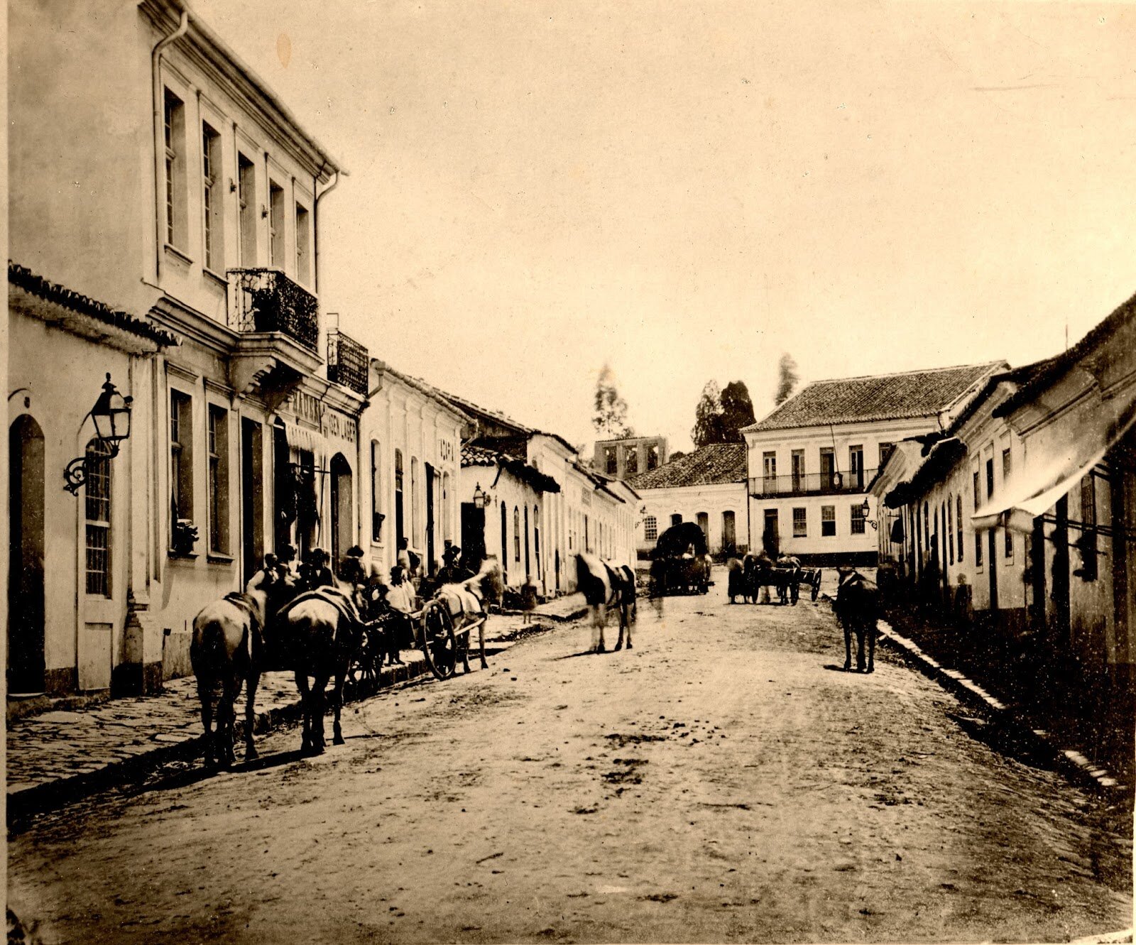 Rua Fechada - 1880 
