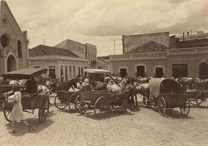 Largo da Ordem – Década de 1950