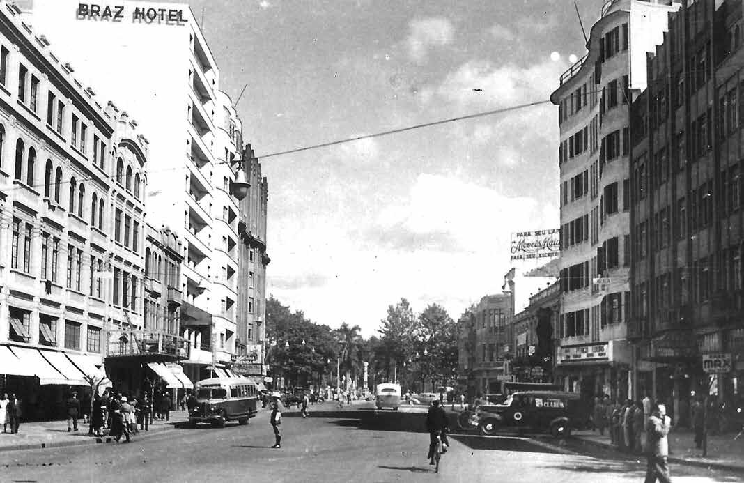 Avenida Luiz Xavier - Década de 1950