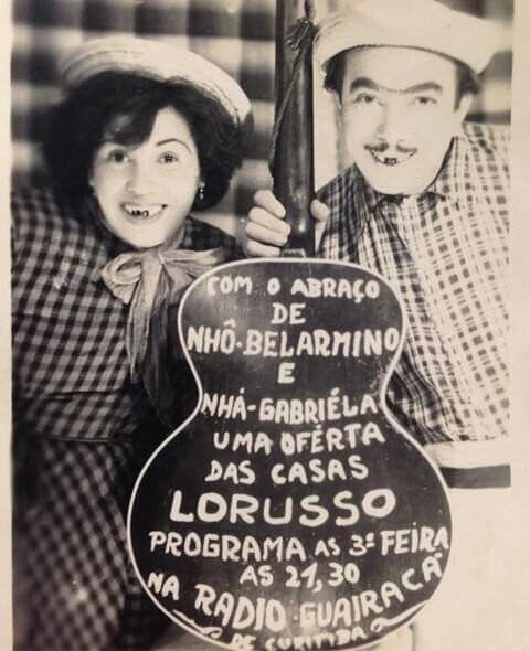 Nhô Belarmino e Nhá Gabriela - Década de 1950