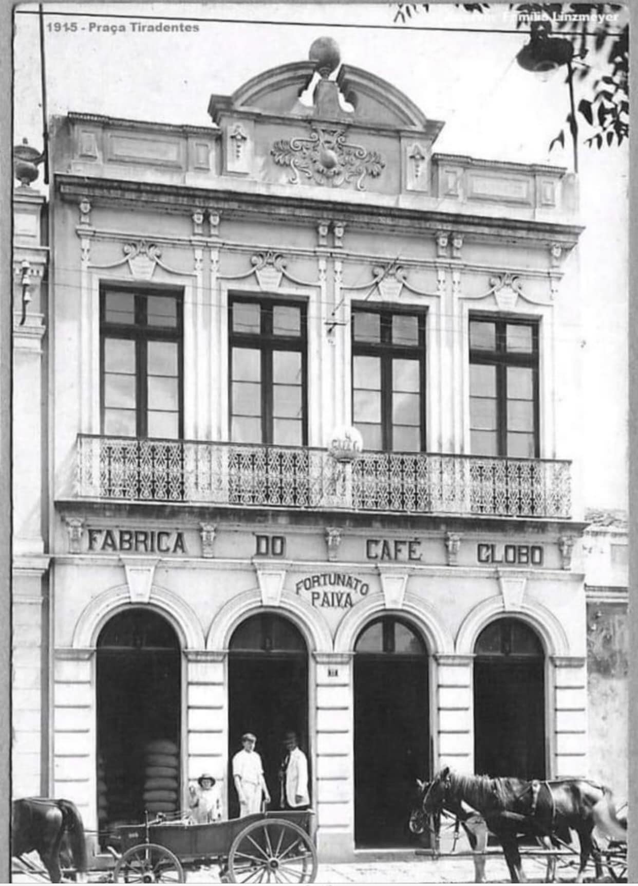 Fábrica do Café Globo - 1915