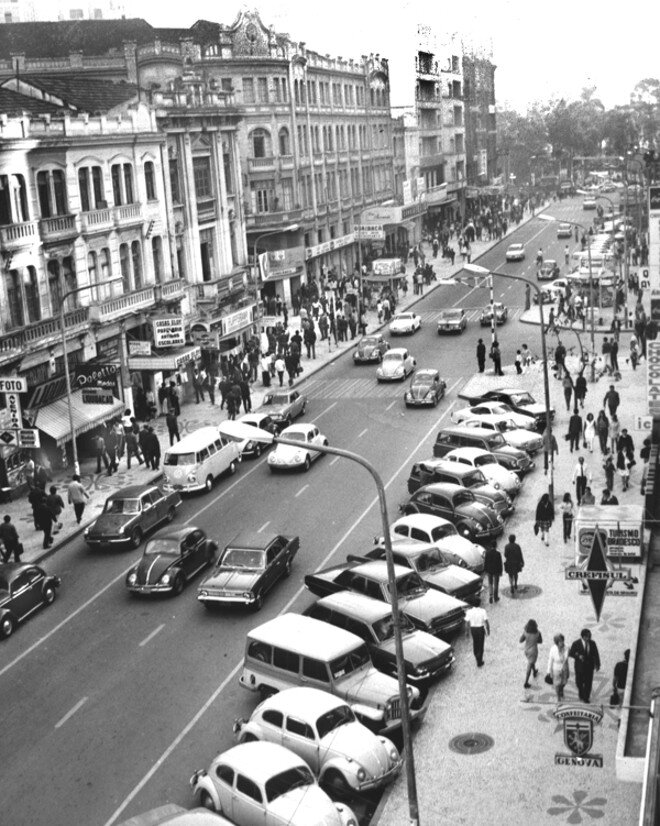 Rua XV de Novembro - 1970