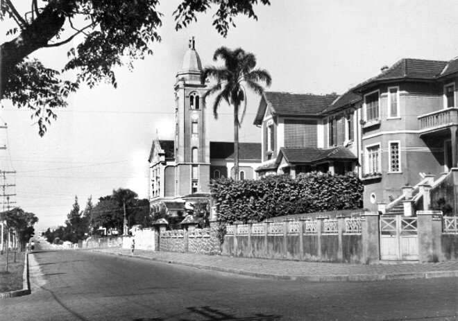 Avenida Visconde de Guarapuava - Década de 1950