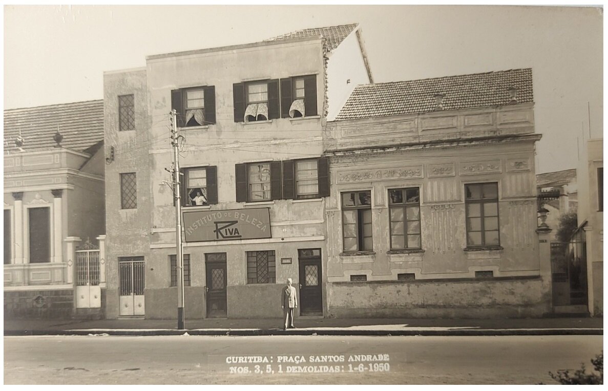 Praça Santos Andrade - 1950