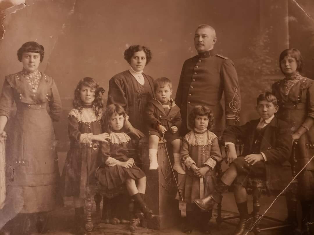 João Gualberto Gomes de Sá Filho e Família - Década de 1910