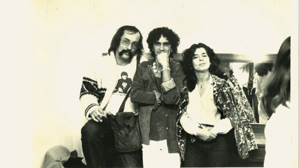 Paulo Leminski, Caetano Veloso e Alice Ruiz - 1970