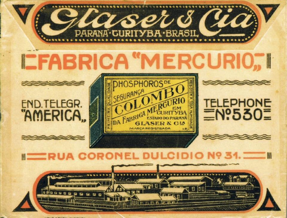 Fósforos Colombo - 1913